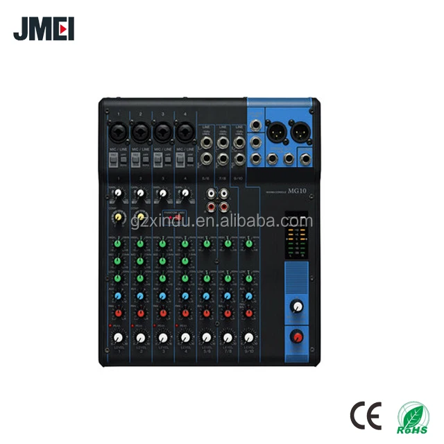 record yamaha audio mixer 8 channel