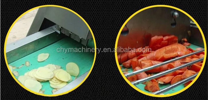 Multipurpose Automatic Vegetable Cutting Machine /onion Cube Cutting