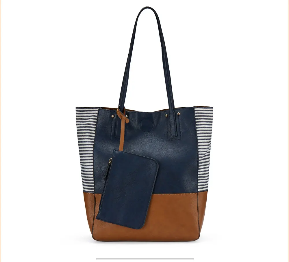 Wholesale women fashion leather tote bags.jpg