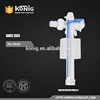Quick install concealed cistern mechanism toilet fill valve