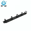 1u cable manager with 5pcs plastic ring, plastic cable management