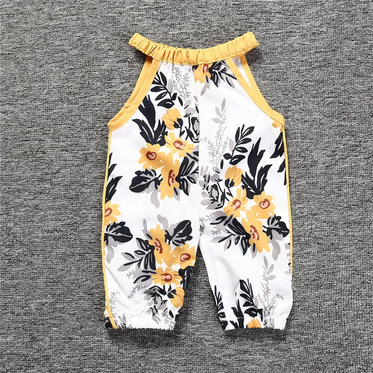 

Baby Girls Romper Clothing Toddler Girls Floral Bubble Romper, As picture