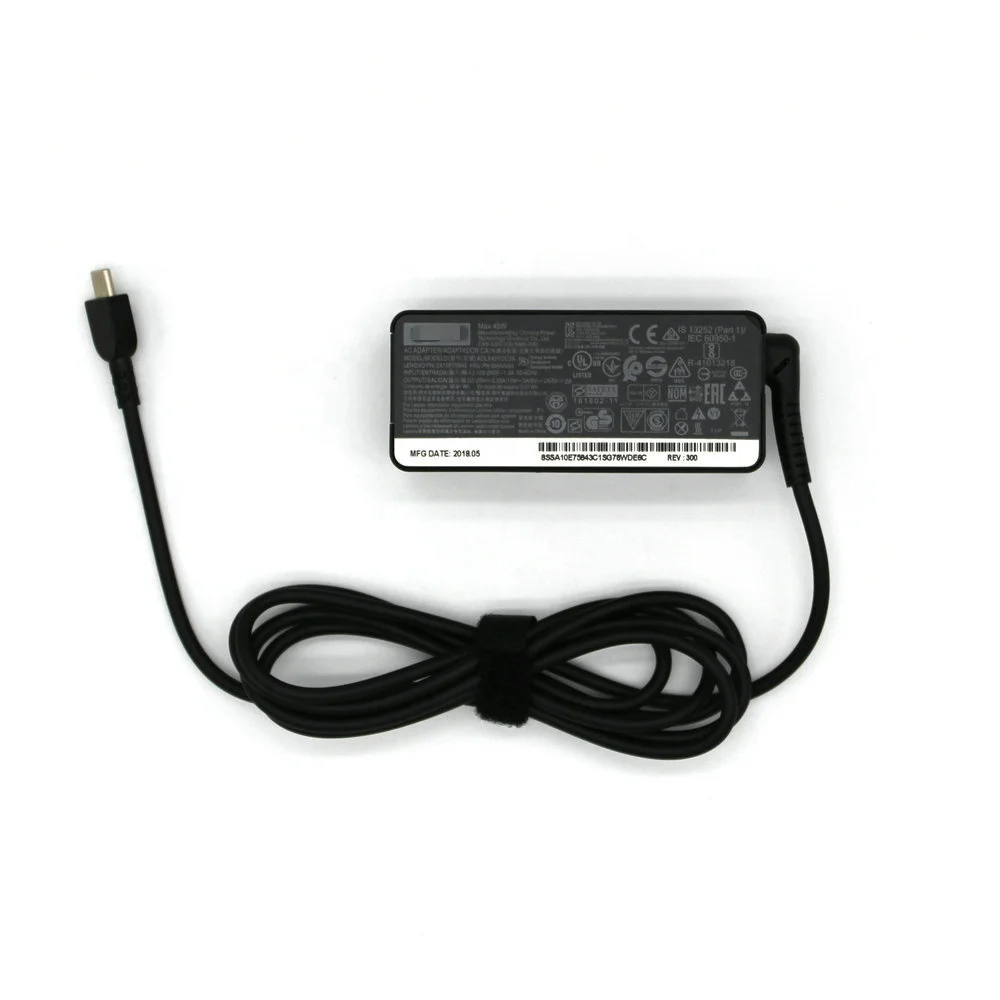 
5V 9V 20V 2.25a Laptop power Adapter Charger For lenovo New X1 Yoga/Carbon Type C 45W ADLX45YCC3A 