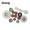 nylon/pvc/pp/pom roller wheels , various types rollers