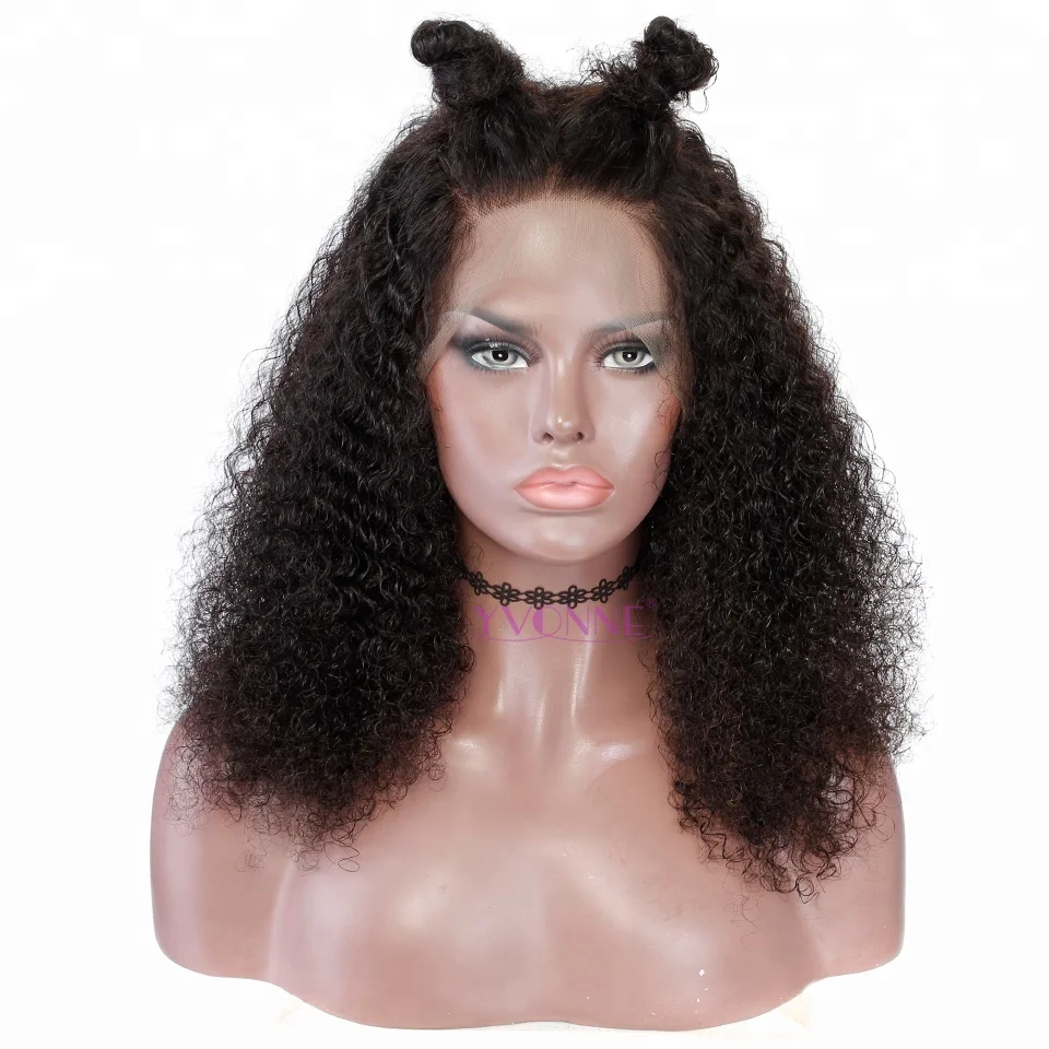 

Original human hair silk base full lace wig wholesale, Natural color #1b