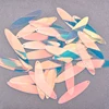 10*40mm Glitter Sewing Sequins Transparent AB Large Sequin Paillette Material Scrapbook For Needlework Clothes Crafts