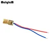 (pack of 600pcs)NEW 3V 650nm 5mW Adjustable Laser Dot Diode Module Red Copper Head laser pointer Hot sale