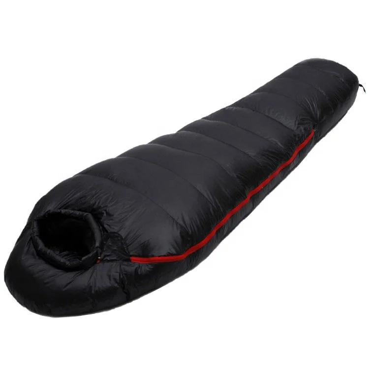 2021 Dwr Nylon Outdoor Down Sleeping Bag For Backpacking Mummy Style