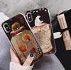 For iPhoneXs Max Mobile Shell for Apple 7Plus Polar Bear Lemon Cup 6S Quicksand Shell R15 Brother Bear X21