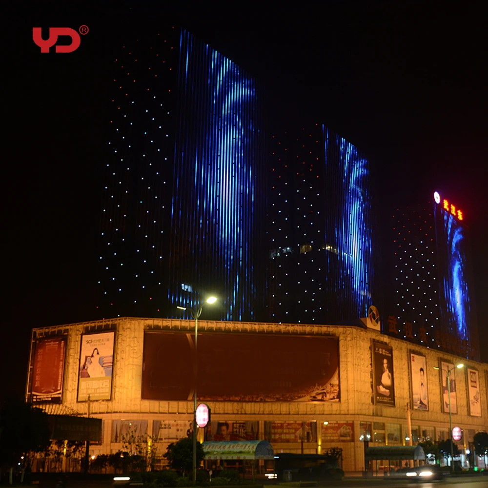 
Unique Waterproof IP68 Outdoor LED Pixel for Media Facade Lighting 