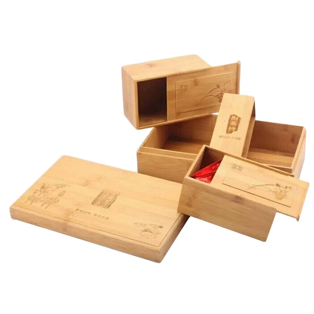 
custom stackable luxury bamboo gift box wood wine bottle storage box  (62016532952)