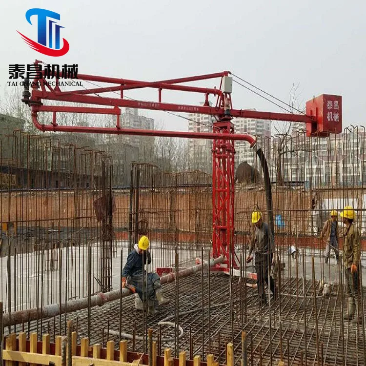 
High quality best selling stationery spider concrete placing boom for sale 
