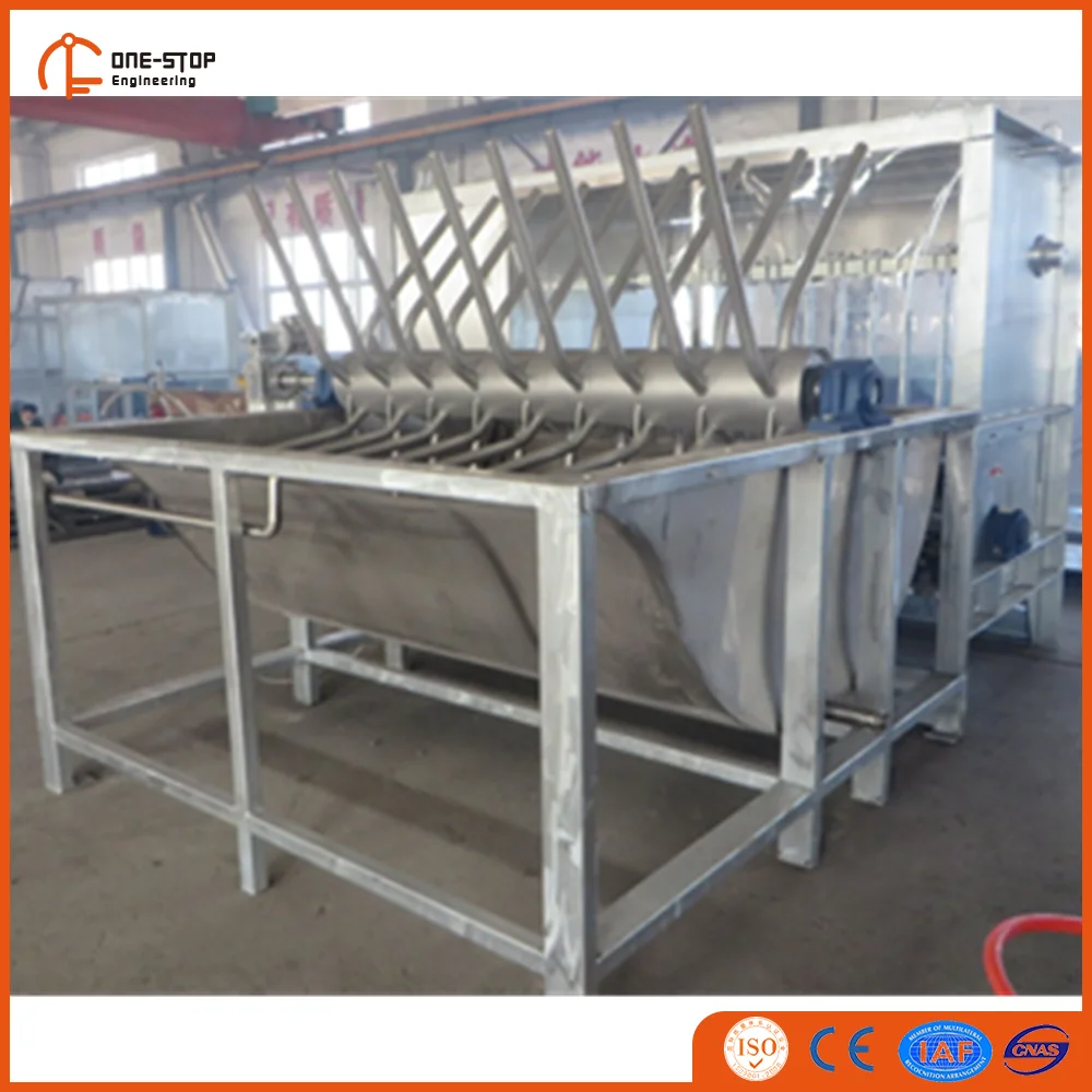 Mechanical Pig Hair Scraper Slaughtering Dehair Machine