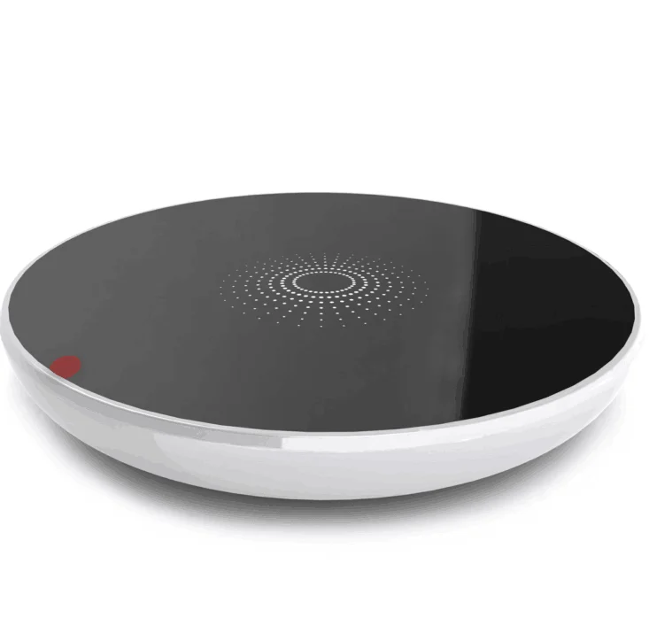 

2019 unique design extremely small fast charging wireless charger, Black