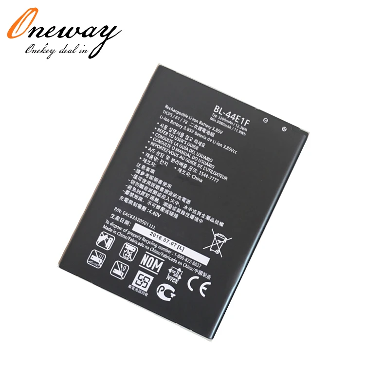 high capacity for LG V20 battery BL-44E1F 3080-3200mAh 3.85V