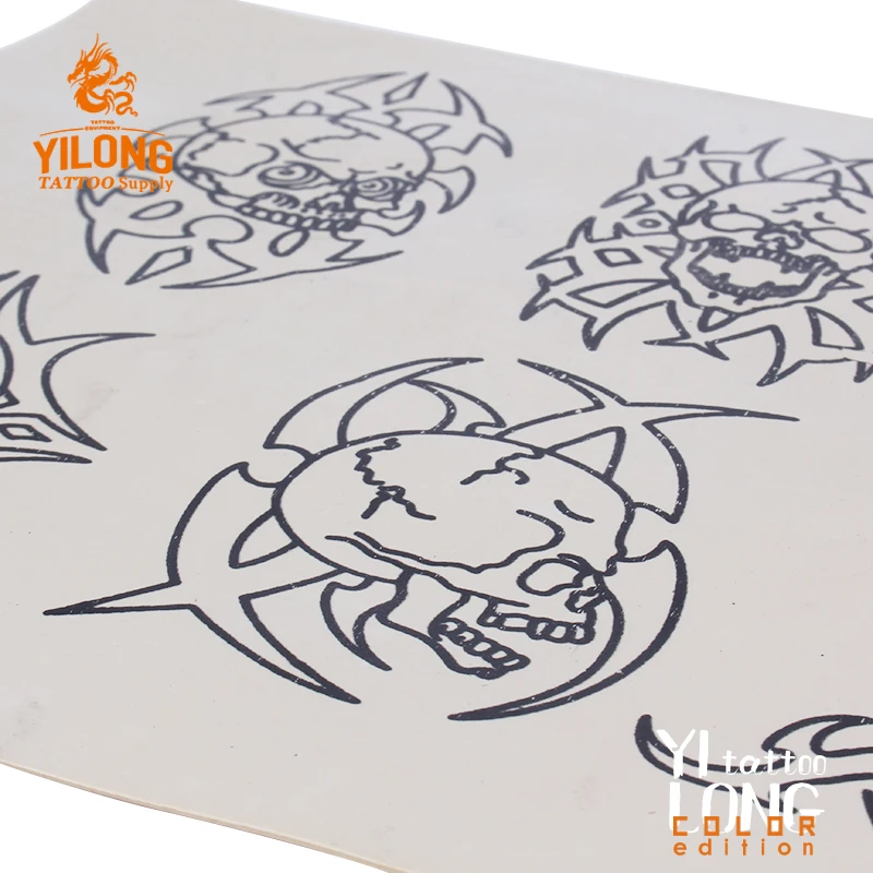 Yilong High Quality Permanent Make Up Tattoo Practice skin,Skull-100g (20cm*30)