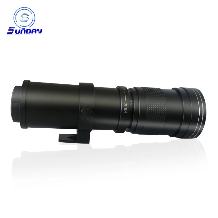 

T-Mount 420-800mm Super Telephoto Lens T-Mount For Sony SLR Camera, Black