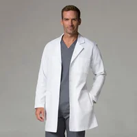 

China factory custom fashion mens white lab coat designs