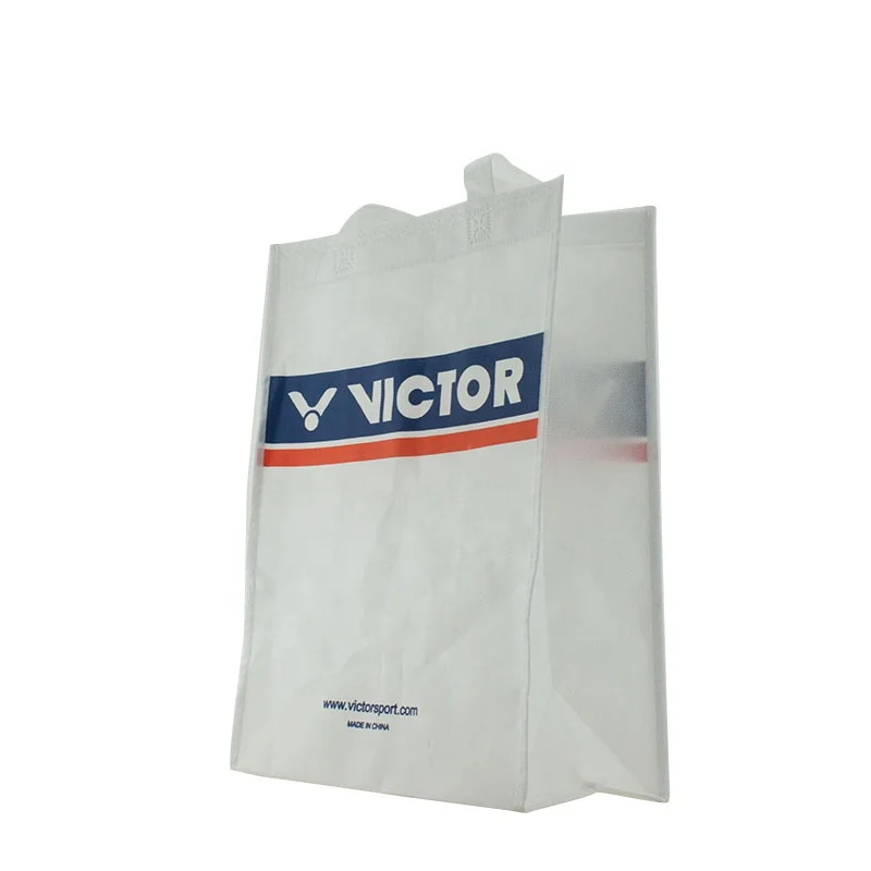 

Wholesale Custom Printing Eco-friendly Recyclable Laminated PP Non-Woven Bag, White or customized.