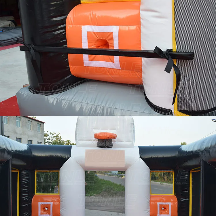 inflatable basketball court rental