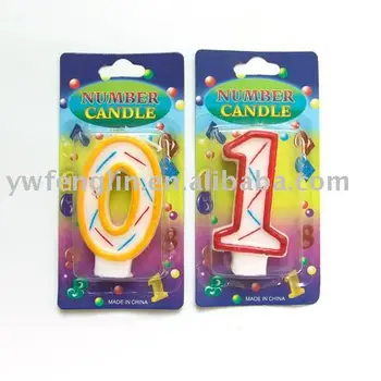 candle decorative number wholesale handmade larger