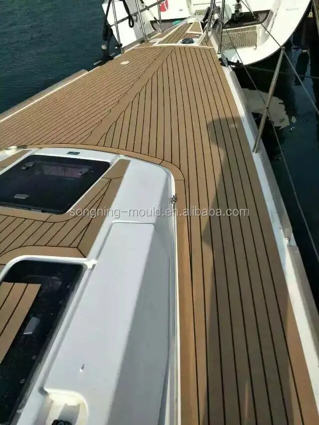 Waterproof Polymer Synthetic Pvc Boat Decking Floor Buy Boat Floor