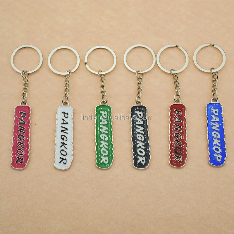 Personalized Name Penang Malaysia Souvenir Keyring Custom Brand Name