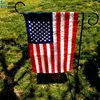 Custom both sides printed christmas garden flag and poles