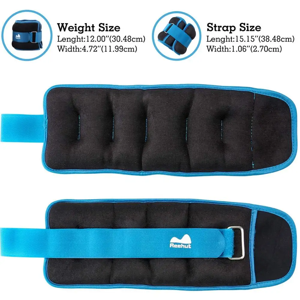 
2018 best sale cheap ningbo Premium Ankle Weights Set with Adjustable weight loss health and fitness training jogging wear 