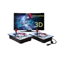 

Pandora game box 6 Metal+Acrylic Retro 3D video 2350 Games Box Arcade Game Station Console Hooking To TV PC for sale