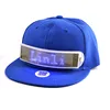 App Control Rechargeable LED display Hat, Led Message Cap, Led Bluetooth Hat