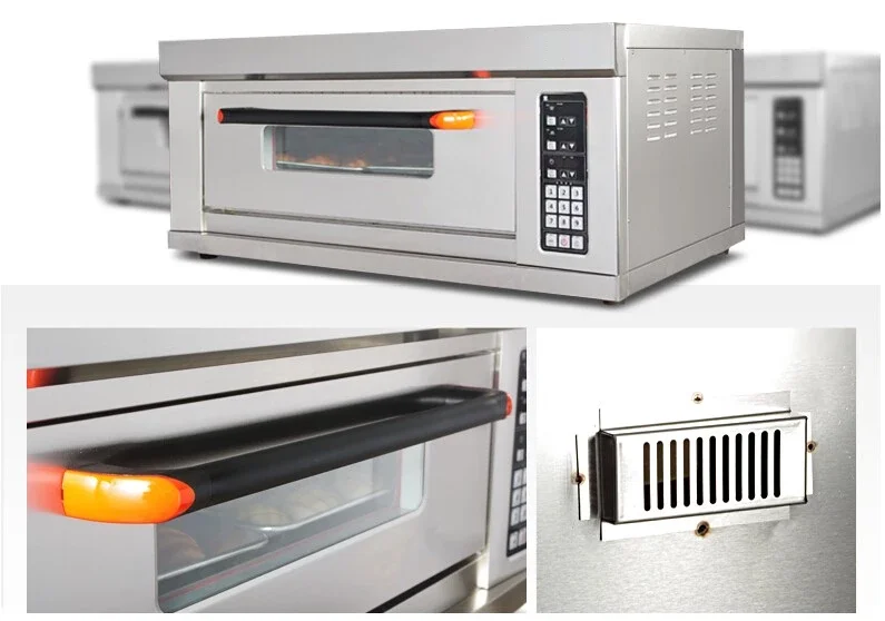 Intelligent Fullautomatic Bread Bakery Oven Price Single Deck Double