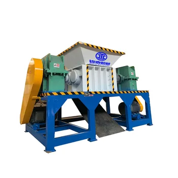 Nepal Recycling Shredder Machine Two Shaft Plastic Rubber Steel ...