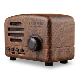 Retro Wooden Wireless Bluetooth Stereo Speaker