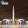 Floating fountain in the lake or pool
