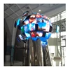 indoor flexible Strip display unit P4 Six sided panoramic LED ball screen outdoor p10 Good wind resistance LED sphere display