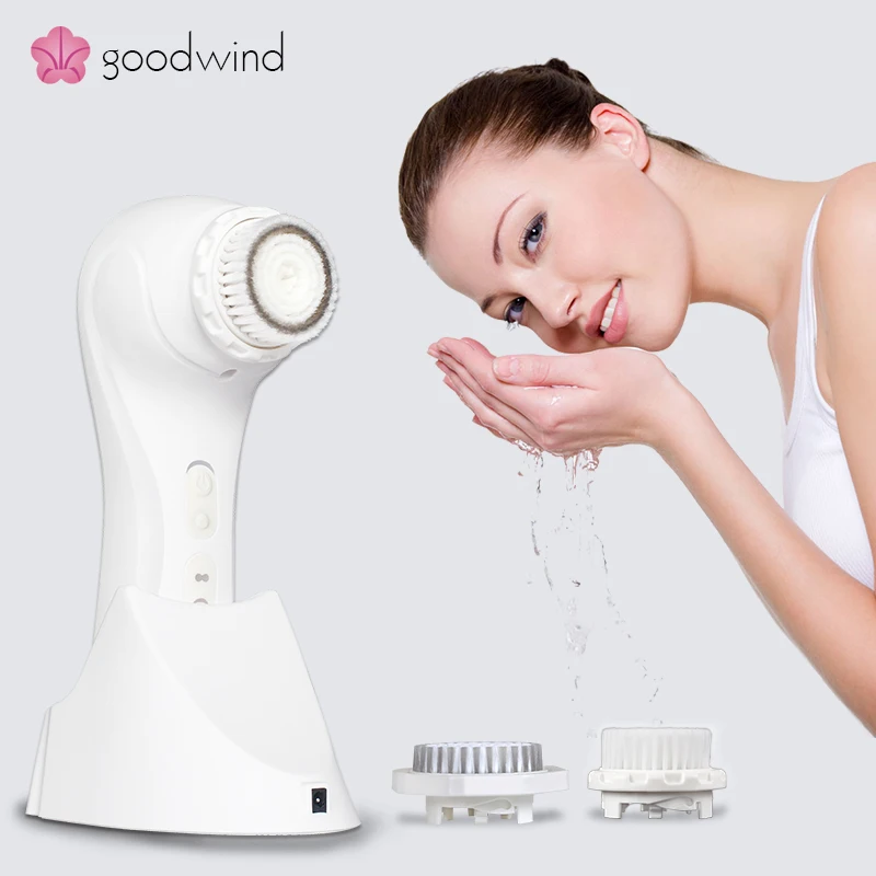 

4 in 1 Rechargeable Sonic Facial Deep Cleansing Brush Beauty Skin Cleaning As Seen On TV, White