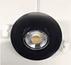 Type IC dimmable 3 inch can light in black housing