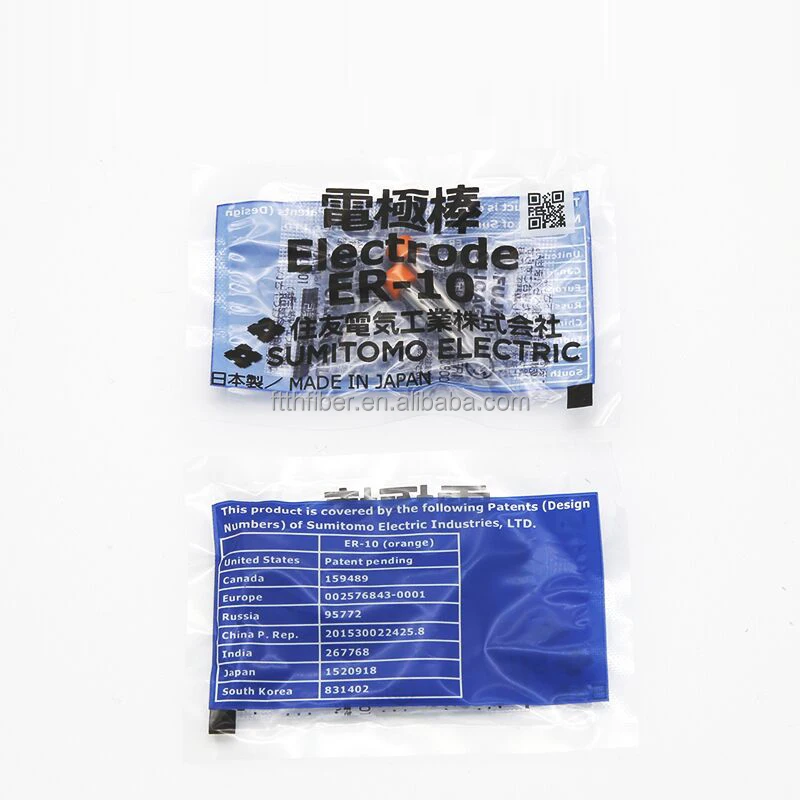 Original Sumitomo Electrode ER-10 for Type-39//66//25E Type-71C Fusion Splicer