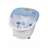 Blood circulation electronic foot bath spa massager foot roller massage machine basin electric heat bubble as seen on tv