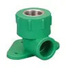 ERA DIN8077/ 8078 PPR Brass Fittings 90 Degree Female Thread Elbow With Ear