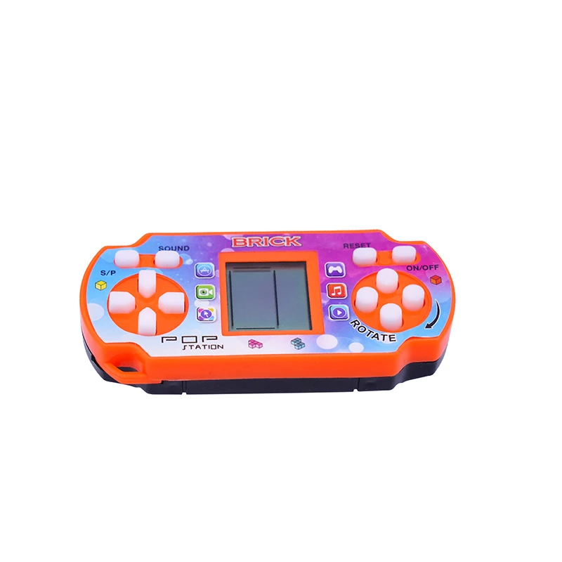 Classic Childhood Tetris Handheld Game Players Console Electronic Games Toys for Kids