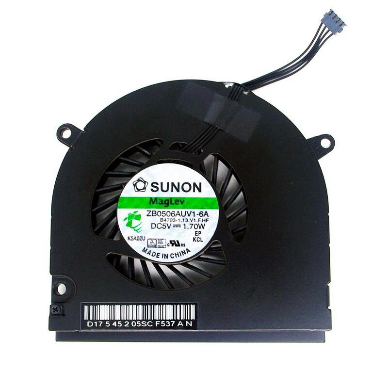 Genuine New Laptop Cooling Fan Replacement For Macbook Pro 13'' A1278