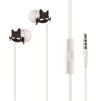 

Cute Cartoon Cat Earbuds Earphone, Cartoon Lovely Cat Earphones Headphones For Kids