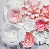 F-1144 Hot Selling Paper Flower Backdrop Wall Paper 3D Flower Decoration