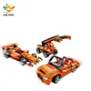 Best price 697PCS reliable quality plastic building blocks toys creative children's building block cars for kids