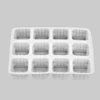 plastic biodegradable PP 12 cavity chess skull ice cube tray with lid