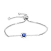 oneok supplier new design bracelets blue diamond platinum adjustable bangles bracelets ladies friendship bracelets
