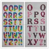china supplier 15.2x26.7cm fabric and cloth leopard design iron-on Rhinestones and studs heat adhesive letter sticker