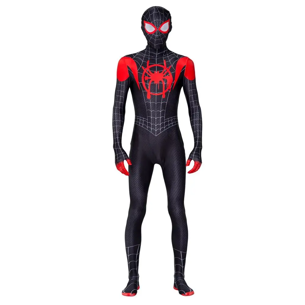 

Adult Black Spider Man Costume Spider-Man: Into the Spider-Verse Film Costume